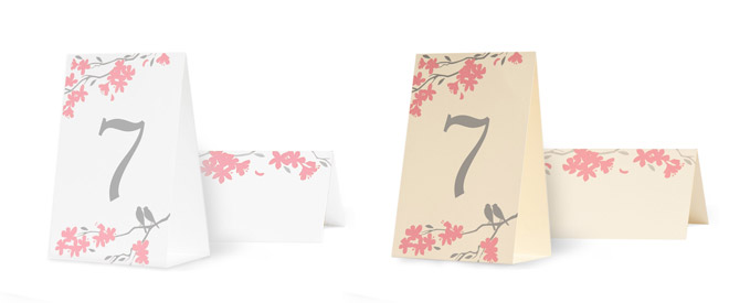 рассадочные карточки